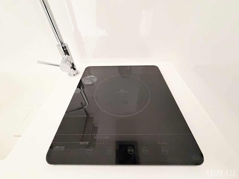 レピュア王子神谷レジデンスⅡのキッチン|IH1口コンロです☆