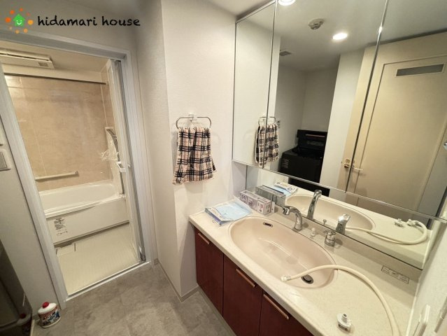 プレジャーガーデン鴻巣の独立洗面台