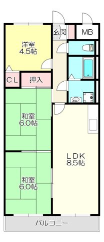 【間取り】 | パストラル横小路
