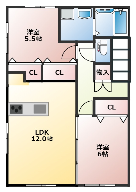 サンフラワーの間取り