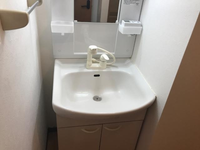 ラ・プルメリア　　　刈谷市近郊の賃貸はクラスホーム刈谷店の洗面所|洗面