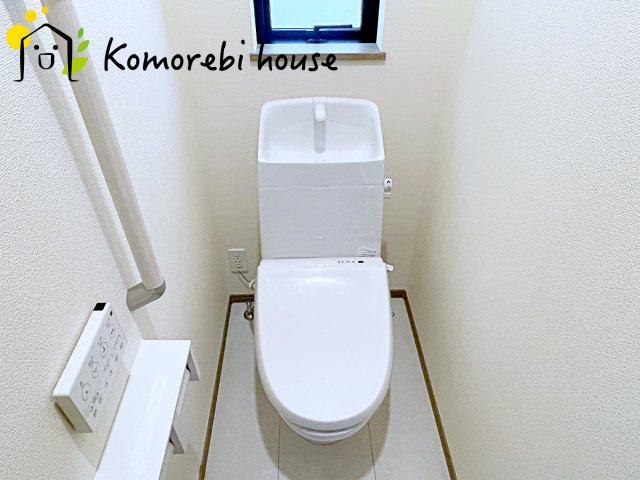 伊奈町栄1丁目46番　新築一戸建て　ハートフルタウン　Hのトイレ|シンプルで使いやすいトイレです