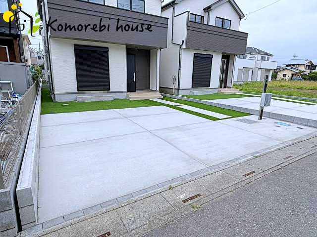 伊奈町栄1丁目46番　新築一戸建て　ハートフルタウン　Hの駐車場|駐車スペースもあります