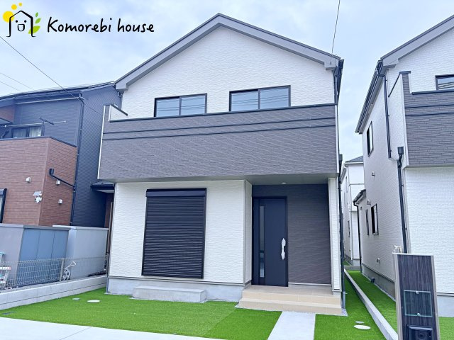 伊奈町栄1丁目46番　新築一戸建て　ハートフルタウン　Hの外観|外観は落ち着いています