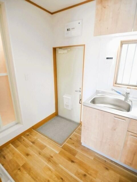 メゾンソレイユの玄関