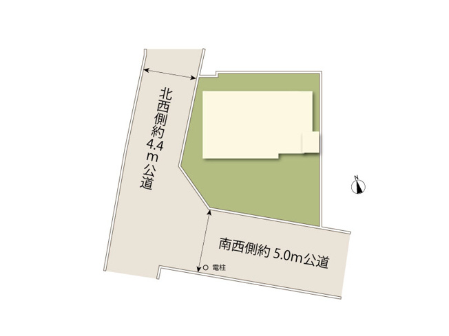 【区画図】 | 東久留米市八幡町3丁目　中古一戸建住宅　(保谷店) | 南西向き角地で採光・通風良好です。※図面を基に作成しています。現況と異なる場合は現況を優先いたします。