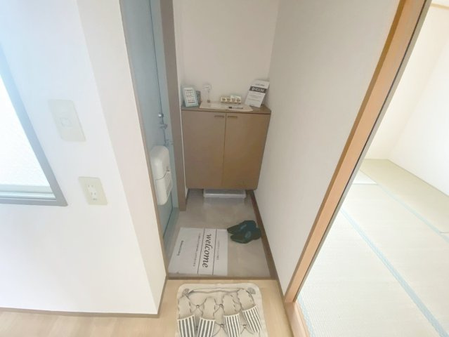 サニーホームズオザキの玄関