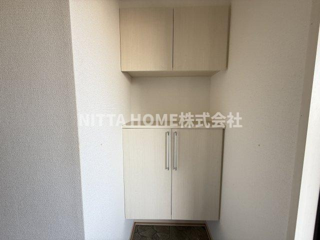 リープの玄関|シューズクローゼットがついています◎