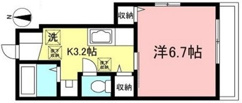ハイセンス仕様の角部屋１Ｋ☆