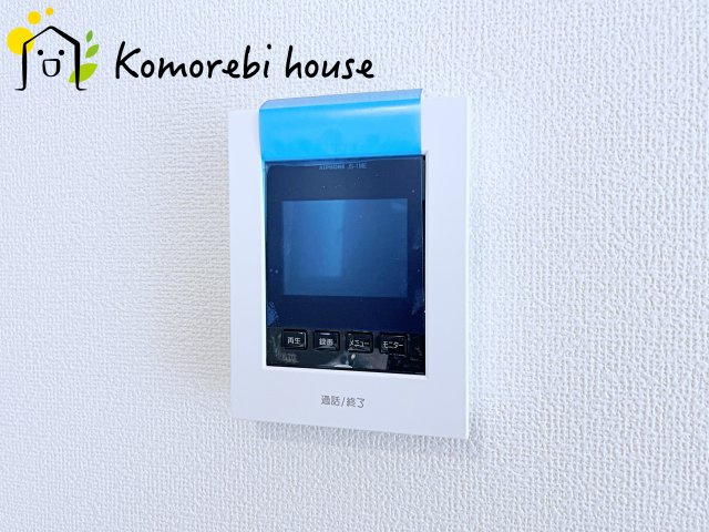 伊奈町栄1丁目46番　新築一戸建て　ハートフルタウン　Iの防犯設備|モニター付インターホンです