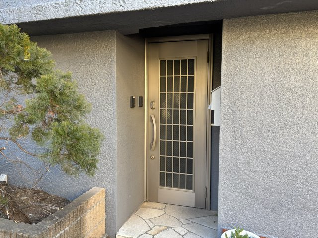 五反野ハイツのエントランス