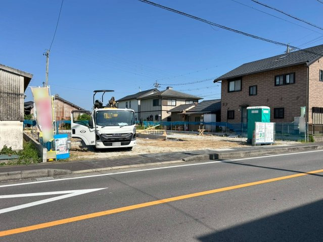 ファーストタウン　一宮市第1大和町福森　全2区画分譲の外観|「現地（2026年5月18日）撮影」　
■全体写真　
■ヤマダ不動産　株式会社リライフ　