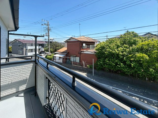 中古戸建　茅ヶ崎市室田2丁目のバルコニー