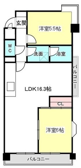 ＣＩＥＬＯ平針の間取り