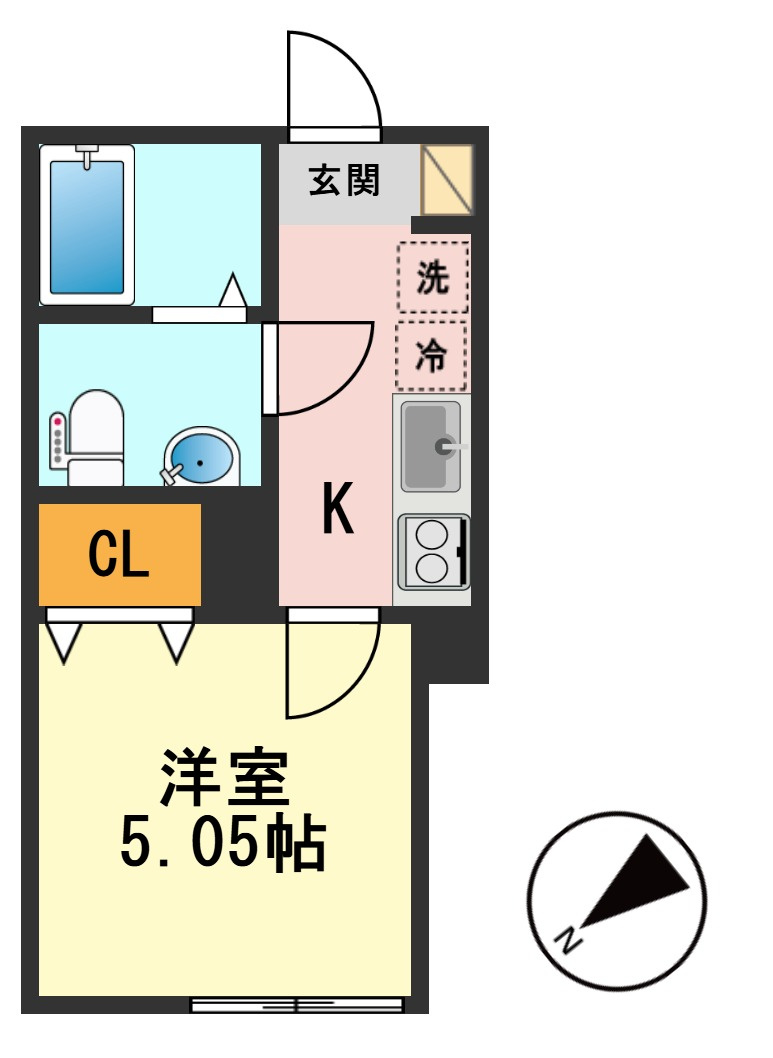 CFジオーレ小岩WESTの間取り