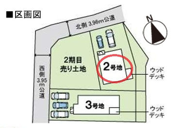 【区画図】 | ファーストタウン池田市第１５畑 | 区画図