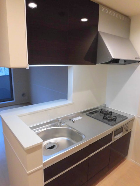 ＫＩＮＥＹＡのキッチン|２口ガスキッチン