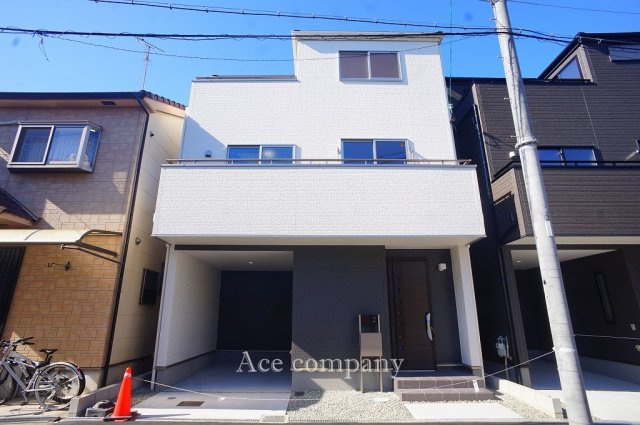 【外観】 | 東大阪市大蓮北4丁目　【3号棟/全5棟】 | 【3号棟】省エネ仕様☆設計＆建設性能評価付き☆ローン返済目安：月々約77803円（頭金0円、変動金利0.875％、返済期間40年、ボーナス払い無しで試算しています）