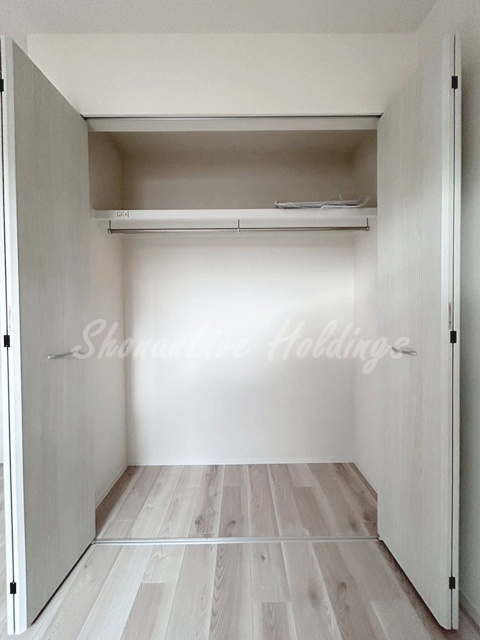 厚木市下荻野のアパートの収納|同施工物件