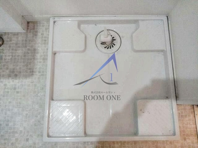 大山フラッツの設備|洗濯機置き場です。