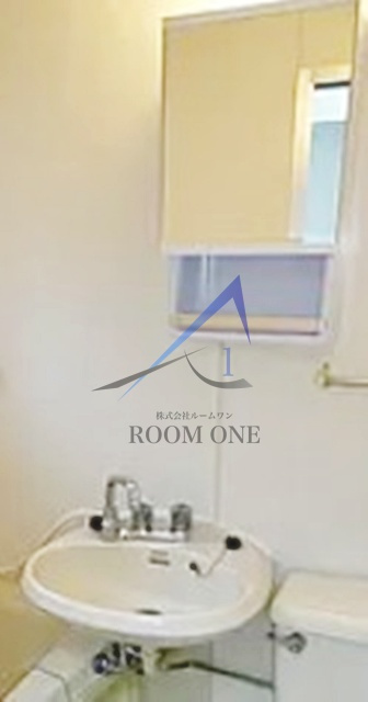 コーポさくらの洗面所|洗面台です。