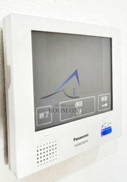 シャルム赤塚のセキュリティ|モニター付きインターホンです。