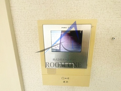 Stage北綾瀬のセキュリティ|モニター付きインターホンです。