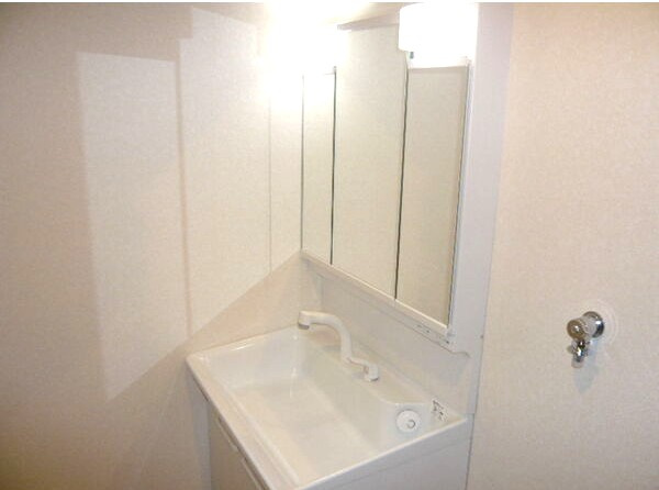 クロックタワー植田の洗面所