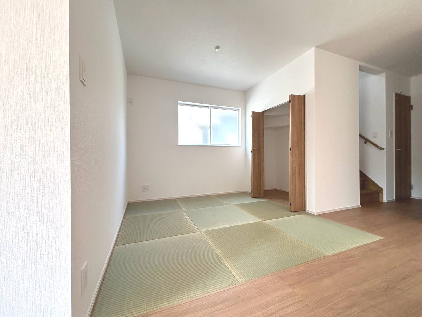 ファーストタウン　一宮市大和町福森第1　全2区画分譲の和室|一室あると便利な和室は、ご来客時はもちろん、お子様のお昼寝や遊び場、寝室としてもご利用いただけます。