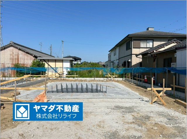 ファーストタウン　一宮市第1大和町福森　全2区画分譲の外観|「現地（2026年5月18日）撮影」　
■外観写真　
■ヤマダ不動産　株式会社リライフ　