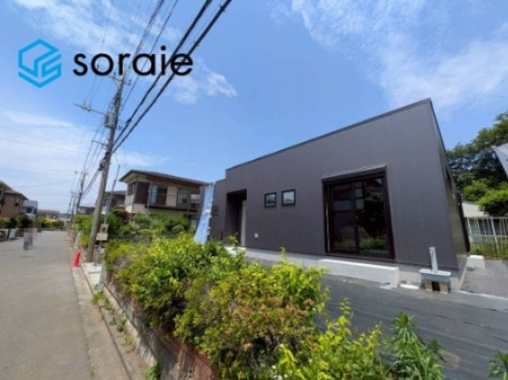 狭山市北入曽　新築平屋戸建　北入曽2期の外観|5/20撮影