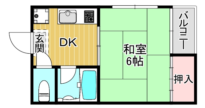 【間取り】 | ハイツ寿