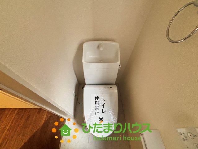 白岡市白岡8期　新築一戸建て　02　リーブルガーデンのトイレ