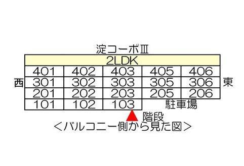 淀コーポIIIのその他|外観