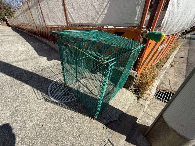 北御門連棟住居のエントランス|ゴミ捨て場