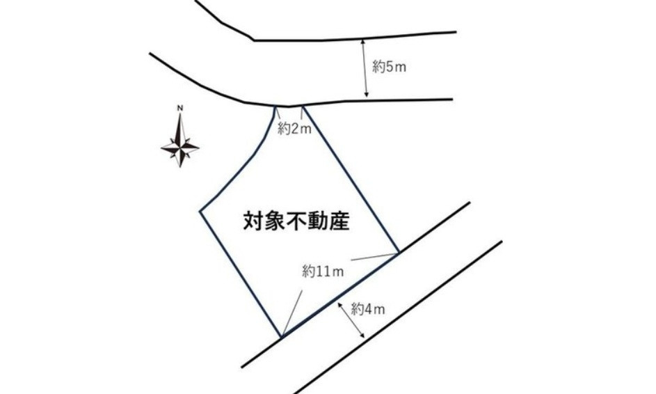 安佐南区上安３丁目の土地図