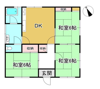 【間取り】 | 大津市和邇北浜682-7　中古戸建