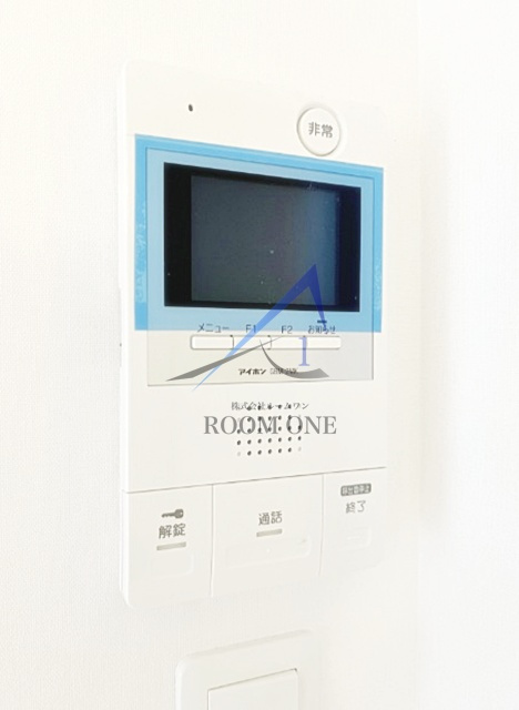 弘進ビルのセキュリティ|モニター付インターホンです。