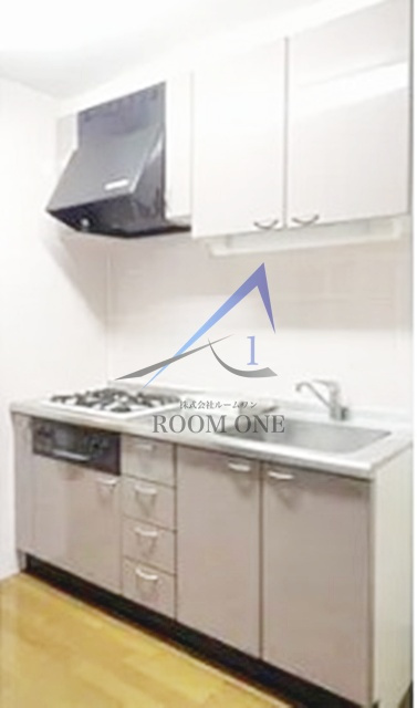 ボヌール都立大学弐番館のキッチン|キッチンです。