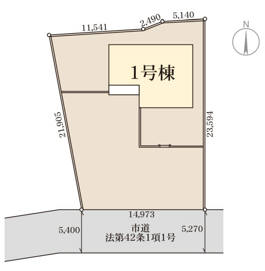 【新築戸建】第9富士見町原之郷　の区画図|■区画図
