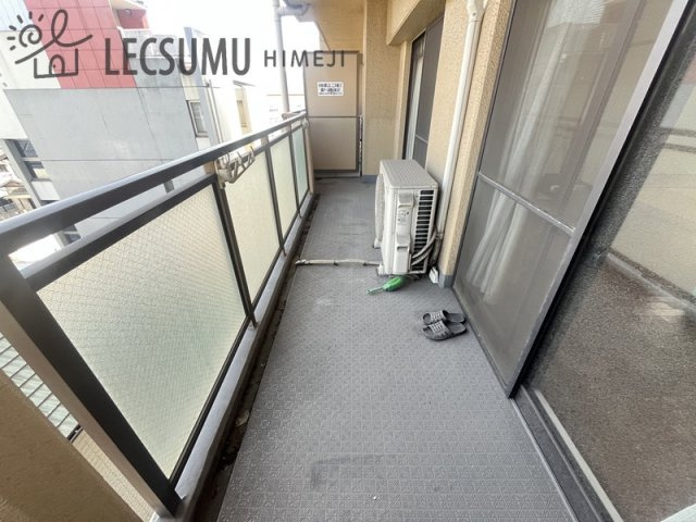 セントラルメゾン夢前川のバルコニー