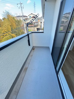 【バルコニー】 | 佐伯区皆賀1丁目（全4区画）No１ | 南向きバルコニー