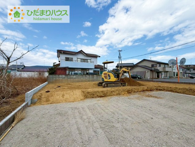 いわき市平沼ノ内第7　新築戸建　１号棟の外観|平日・お仕事帰りなど、いつでもご案内致します！お気軽にお問い合わせ下さい♪お待ちしております！