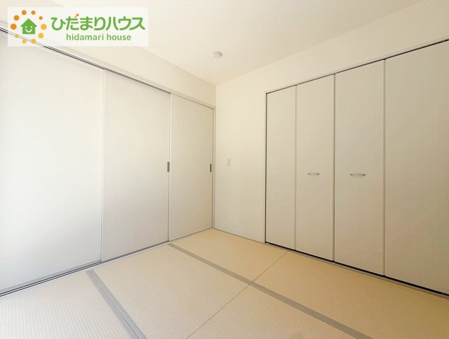 いわき市平南白土２期　新築戸建　3号棟の和室|すぐ横になれる和室は、みんなの憩いの場(*^-^*)