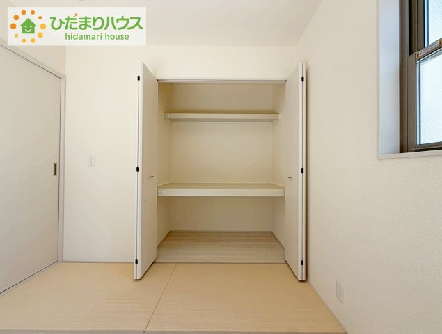 いわき市平南白土２期　新築戸建　3号棟の収納|各居室にはしっかりと収納を完備！