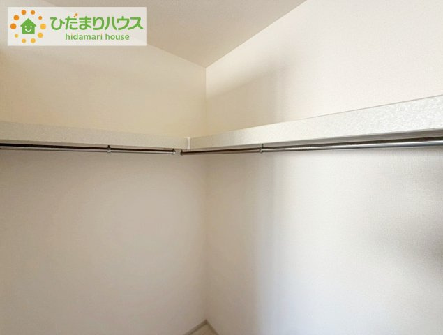 いわき市平南白土２期　新築戸建　3号棟の収納|新婚さんにおすすめ！奥様に喜ばれる収納たっぷりのウォークインクローゼット付です☆