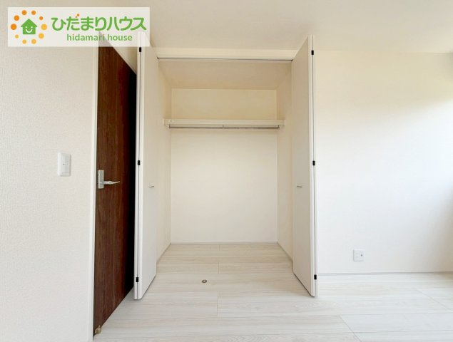 いわき市平南白土２期　新築戸建　3号棟の収納|洋室B　収納