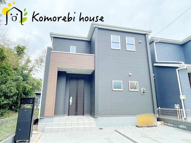白岡市白岡　8期　新築一戸建て　リーブルガーデン　01の外観|落ち着いた雰囲気の外観です