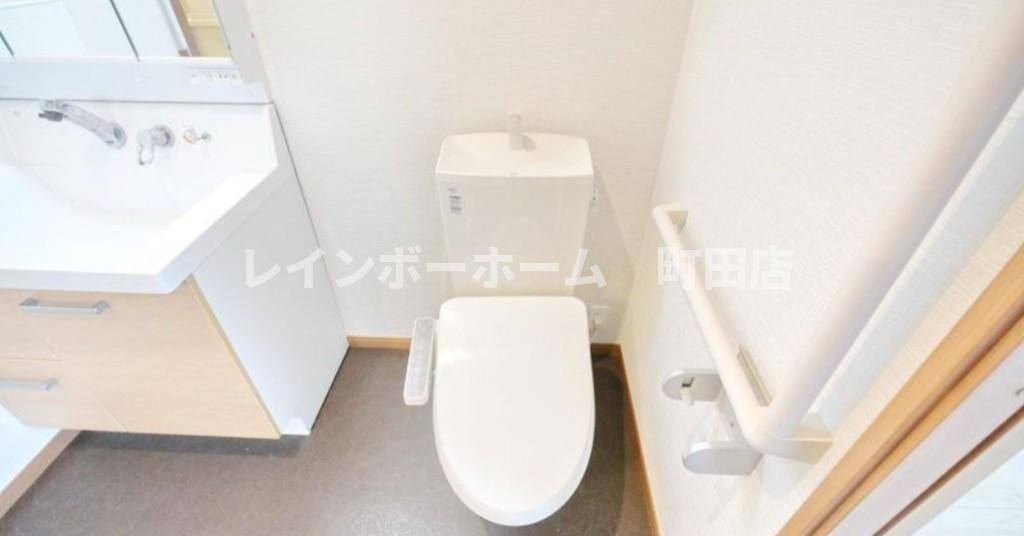 クレイス町田※初期費用分割あと払いサービス利用可能物件のトイレ|※同施工参考画像