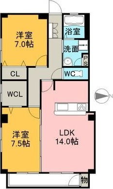 【間取り】 | インターシティ城西